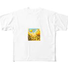 PiXΣLのvibrant yellow / type.1 All-Over Print T-Shirt