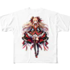 OmamEの星降る夜の軍服姫 フルグラフィックTシャツ