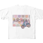 夜彩　-yasai-のsweets cab / macaron フルグラフィックTシャツ
