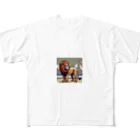 テフラんずのドット絵のライオン All-Over Print T-Shirt