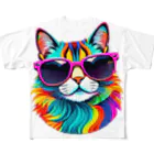 629_CAT_ARTのグラカラキャット2 All-Over Print T-Shirt