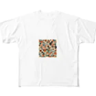 テケテケのアトミック柄グッズ All-Over Print T-Shirt