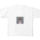 干支シティの午の花嫁 All-Over Print T-Shirt