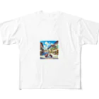 nuuartのバイクでお買い物 All-Over Print T-Shirt