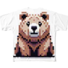 PiXΣLのbaird bear /type.1 フルグラフィックTシャツ