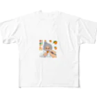 saijo79のミカンおじさんを描いてもらいました All-Over Print T-Shirt