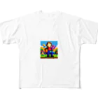 ローグダヨの家のドット君冒険の始まり All-Over Print T-Shirt