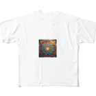 pinoko4143のフラワーオブライフ All-Over Print T-Shirt