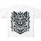 Chronos Chromaの狼 -守- All-Over Print T-Shirt