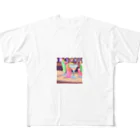 tekuteku333の美しいカクテルで酔わせて All-Over Print T-Shirt