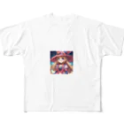 魔法使いギルドの魔法使いギルド　少女 All-Over Print T-Shirt