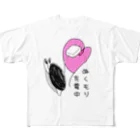 Simizimi_sizimiのしみじみ しじみ　の　ぬくもり充電中 All-Over Print T-Shirt