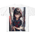 ninjyajyosiの油断した All-Over Print T-Shirt