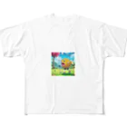 samohan0121のフグゴルフ フルグラフィックTシャツ