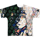 GYOUZA DESIGN INITIATIVEのHYPER desire 001+002 boy+girl フルグラフィックTシャツ