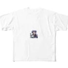 ライダーズのバイク女子 フルグラフィックTシャツ