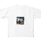 remia-blasterの会議中 All-Over Print T-Shirt