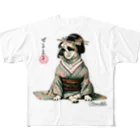 CHURATHEのJapawan-zerumaru フルグラフィックTシャツ