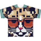 Walnut WhisperのSharp Cat All-Over Print T-Shirt