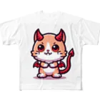 zuuu-の新人悪魔猫☆ All-Over Print T-Shirt