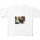 kazuman55の風を切るライダー All-Over Print T-Shirt