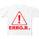 Our.s SUZURI店のERROuR.s All-Over Print T-Shirt