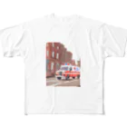 37minのニューヨークを走る救急車 フルグラフィックTシャツ