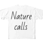 slapのNatur calls All-Over Print T-Shirt