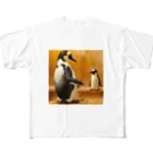 YASU_Createrの南極からサウナへ フルグラフィックTシャツ