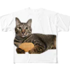 オレはニャン蔵の『猫に小判』オレはニャン蔵 フルグラフィックTシャツ