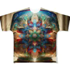 Bumps Design CollectionのColmoline９　フルグラフィック All-Over Print T-Shirt