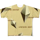 Aimurist のVP 3D アースカラー フルグラフィックTシャツ