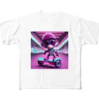 TEPchanのサイバーえもんくん All-Over Print T-Shirt