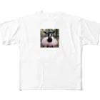 PATANOのバレリーナヤギちゃん All-Over Print T-Shirt