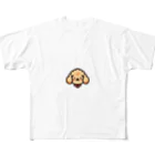 わんこグッズしょっぷcooのはにかみプードル フルグラフィックTシャツ