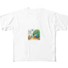 J-Peacockのイメージディスクリプション All-Over Print T-Shirt