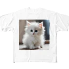 SkyBlueのキュートな子猫 All-Over Print T-Shirt