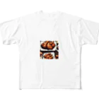 kawaiidoubututatiの醤油からあげ All-Over Print T-Shirt