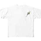 motsunabeeのpearl clip, unique, new design, special All-Over Print T-Shirt