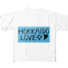 Smile-yuckeyのHOKKAIDO☆LOVE All-Over Print T-Shirt