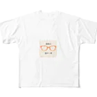 shop2004の眼鏡さん フルグラフィックTシャツ