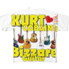 PHSG SOUND 音楽とアートのBIZZARE GUITAR ビザールギター KURT COBAIN カートコバーンⅡ フルグラフィックTシャツ