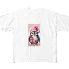 dorakiti0712のペンギンの子（ペン子） フルグラフィックTシャツ