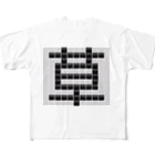 Teatime ティータイムの草　草生える文字 All-Over Print T-Shirt