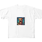 cute animal worldのかわいいクマさんワールド All-Over Print T-Shirt