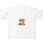 GRAPHLABOのオアズケコネコ All-Over Print T-Shirt