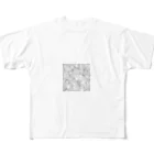 jewel_beのフローライト All-Over Print T-Shirt