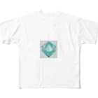 jewel_beのパライバトルマリン All-Over Print T-Shirt