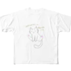 karurasworksのだるだるにゃんこ All-Over Print T-Shirt