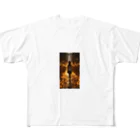 aoicanonのJourney Through the Lanterns All-Over Print T-Shirt